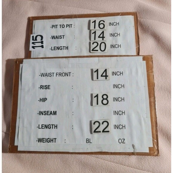 Calvin Klein Women Sz 2 Career Skirt Suit Light Pink Little Stretch Fabric 115A - Picture 9 of 9